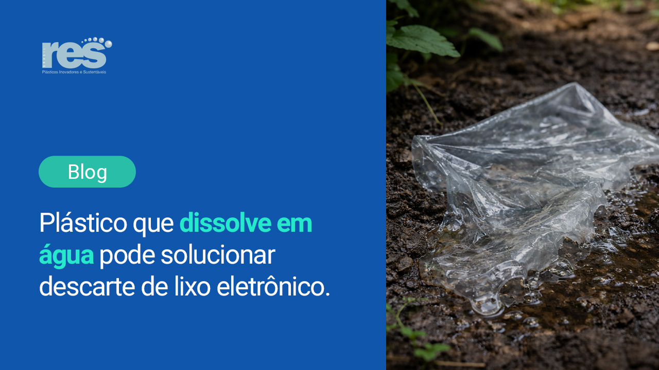 Plástico que dissolve em água pode solucionar descarte de lixo eletrônico?
